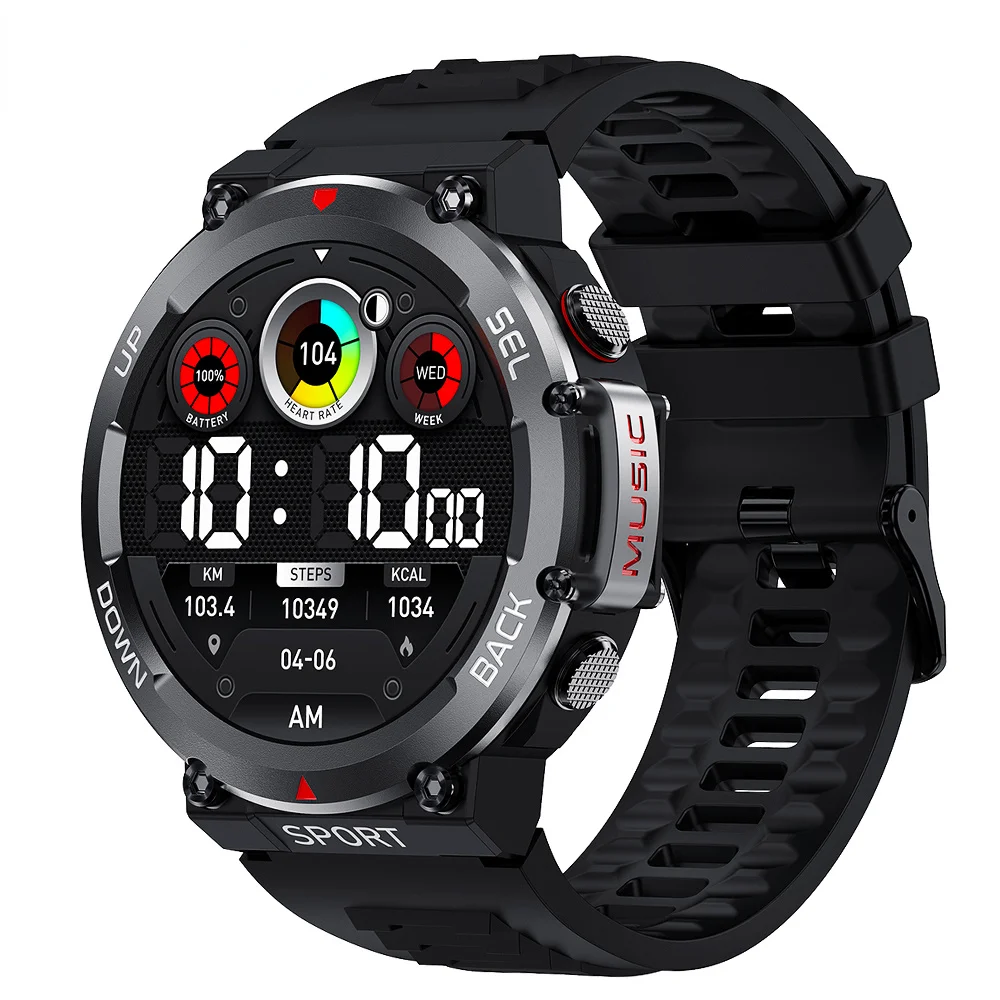 

Smart Watch Men IP68 Waterproof Bluetooth Call Sports Watches 400mah LF33 Smartwatch NFC PK T Rex 2 1.39 Inch 360*360 HD Sale