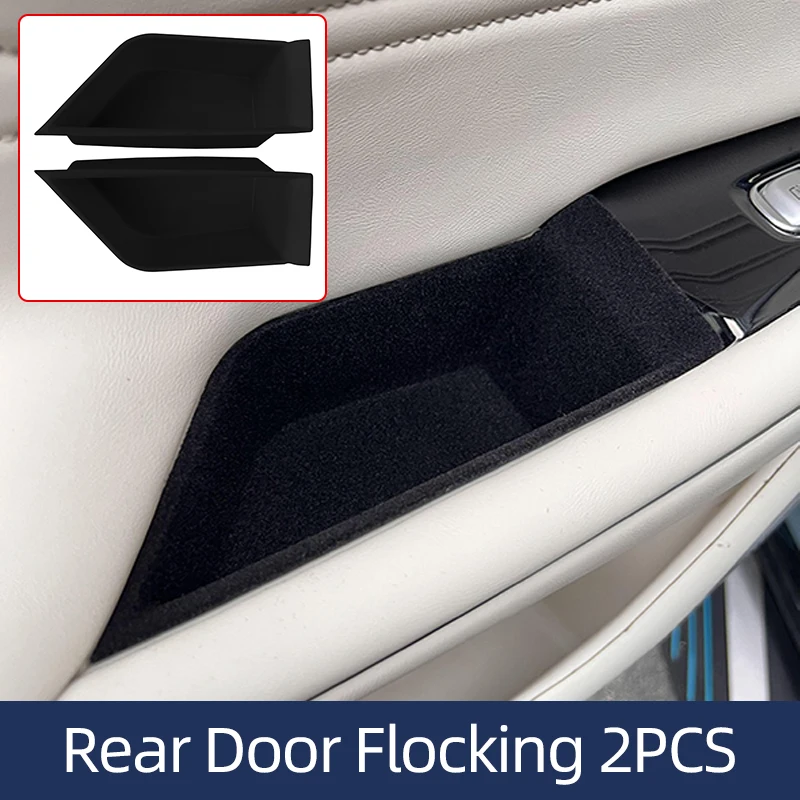 

Автомобильный органайзер для Voyah FREE 2021 ABS дверная ручка коробка для хранения Контейнер держатель Aray Авто декоративные аксессуары для интерьера черный