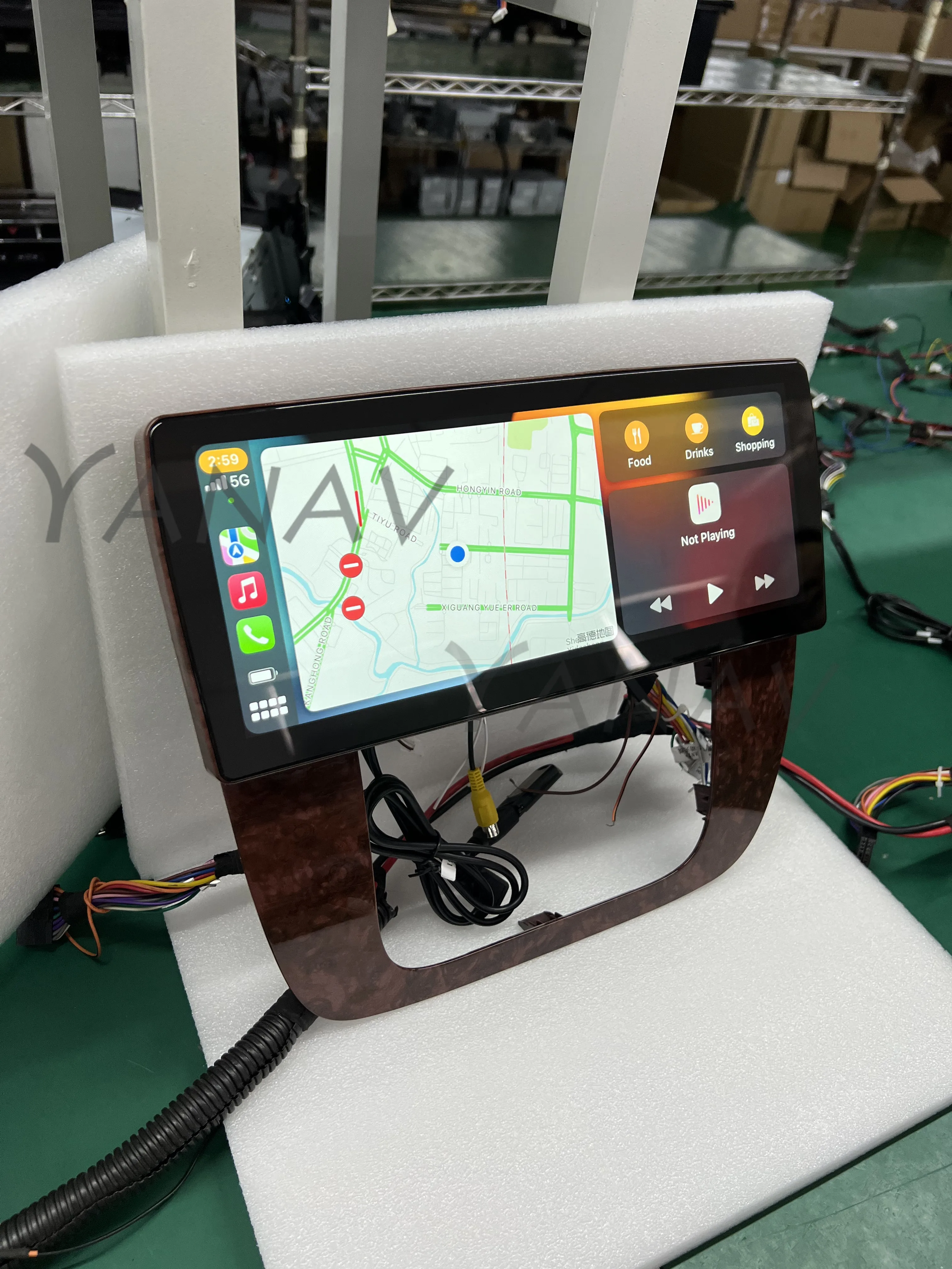 Автомобильный мультимедийный плеер на Android 11 с GPS-навигацией 4G Sim-картой 6 + 12 3 ГБ