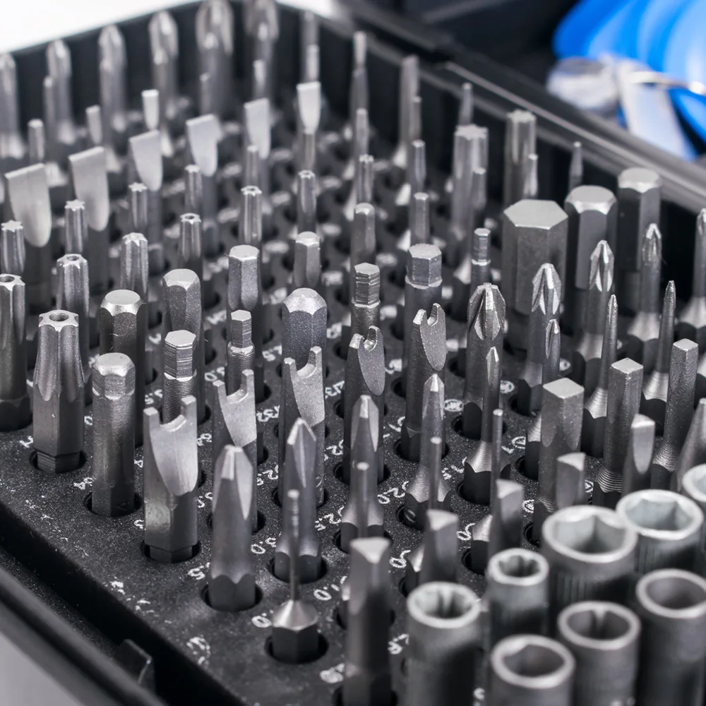 Precision Screwdriver Set 170 In 1 S2 Magnetic Torx Screw Bits Kit Computer Mobile Phone Disassembly Repair Household Hand Tools |