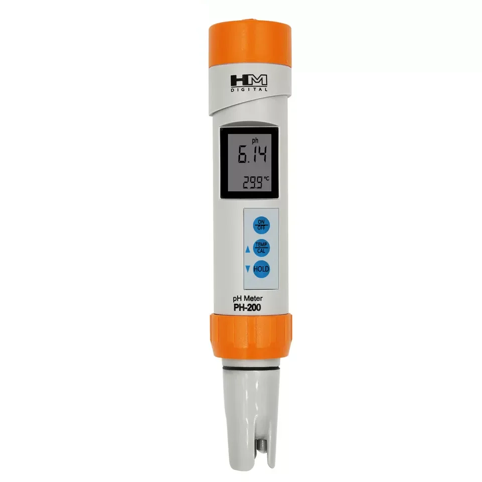 

Цифровой электронный тестер качества воды HM, ручка для измерения температуры и PH с функцией автоматической калибровки