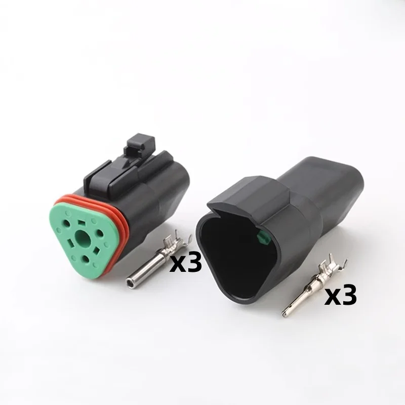 1 комплект 2-контактный разъем Deutsch DT DT06-2S/DT04-2P водонепроницаемый электрический