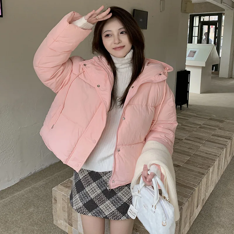 2024 новое зимнее пальто женские толстовки утепленные повседневные свободные