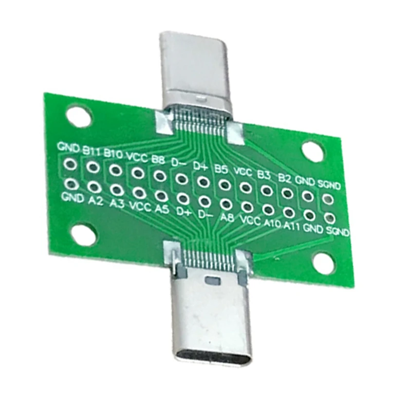 Тестовая печатная плата типа C универсальная с портом USB 3.1 тестовая 20 6X36 2 мм