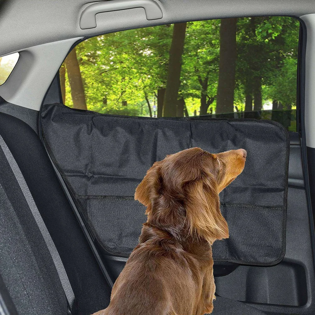 

Oxford Anti-scratch Guard Dog Cat Cover Car Protection Waterproof Non-slip For Mats Sedan Scratch Protector Door Cloth Pet
