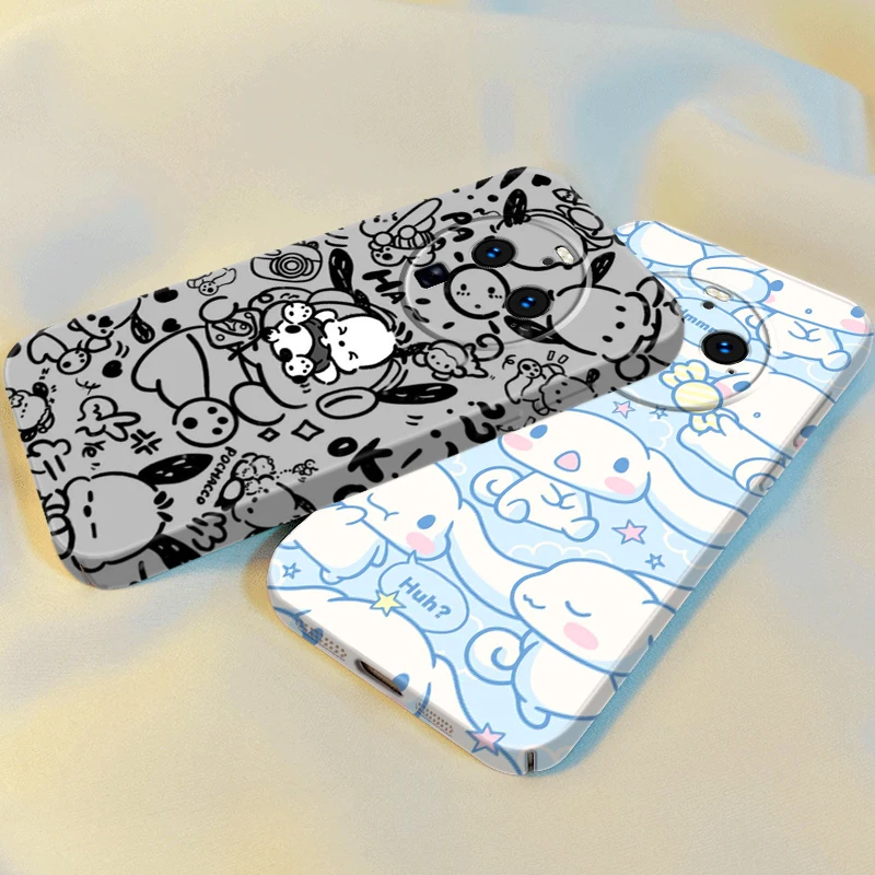 

Sanrio Cinnamoroll Cartoon Film Phone Case For OPPO Find X6 X5 X3 A77 A74 A57 A53 A53S A9 A5 Pro Lite 5G Feilin Hard Cover