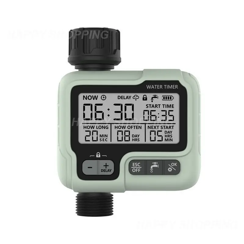 

Eshico HCT-322 Automatic Water Timer Garden Digital Irrigation Machine Intelligent Sprinkler Outdoor Use to Save Water &Time