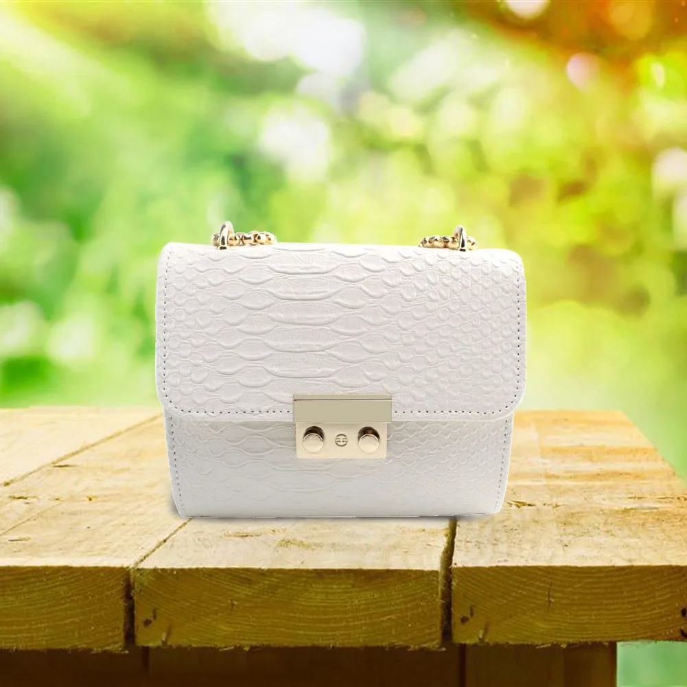 

Fasion Chain Shoulder Messenger Bags Women Mini Chain Bag Animal Pattern Crossbody Handbags Square Bag