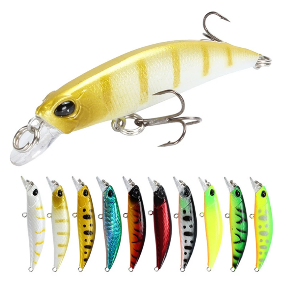 

Sub-False Bait 6.5CM 4G Long-Distance Casting Hovering Slow-Sinking Mino False Bait Snout Mandarin Fish Perch Bait