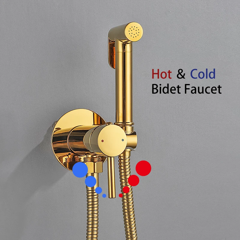 Латунный смеситель для биде с гигиеническим душем | Строительство и ремонт