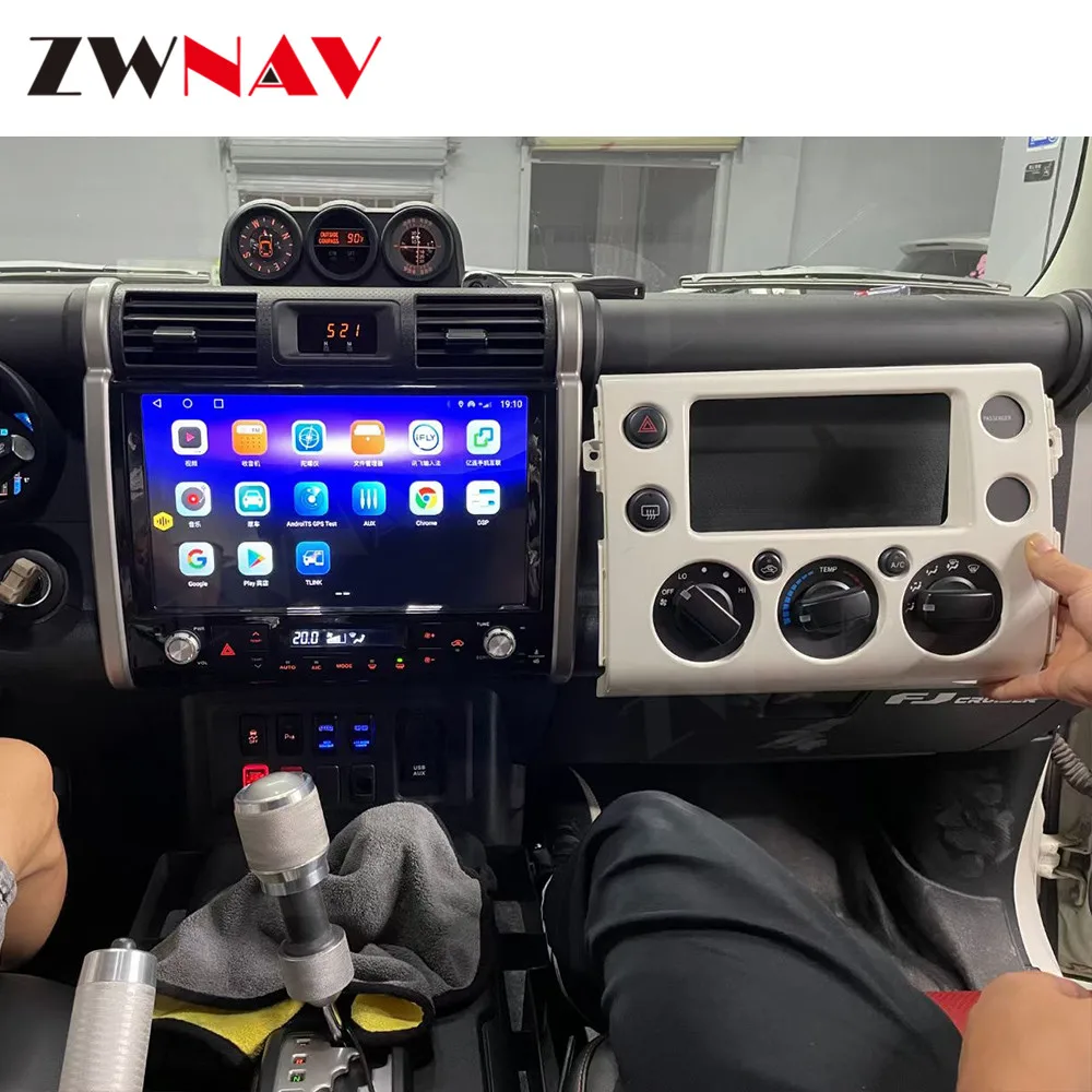 128G Android 10 GPS-навигатор для Toyota FJ Cruiser 2007 2008 2009 2010 2011 2012 2013 2014 2016 2017 2018 стерео