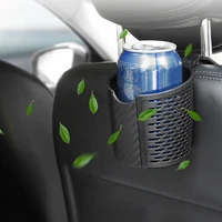 car cup holder seat back hook organize storage basket phone holder universal car accessories interior pvc organizer box