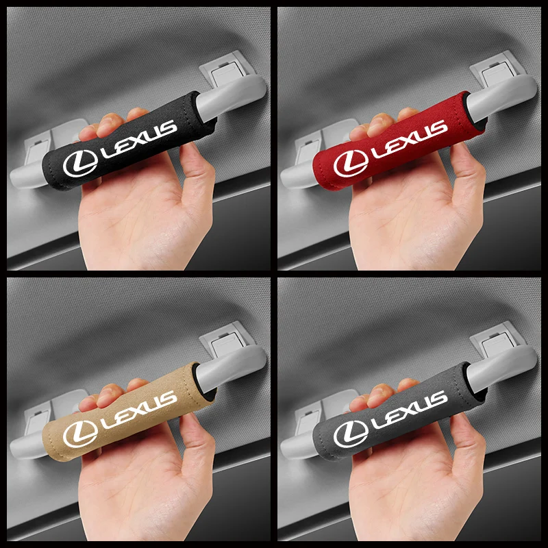 

1Pcs Car Interior Accessories Roof Handle Protection Pull Gloves For Lexus GX460 Ct200h IS250 ES 220D IS200 Fsport GS GX IS LS