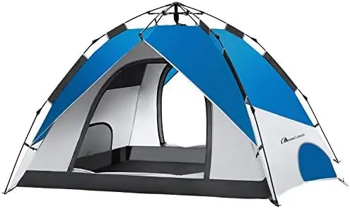 

Up Tent Family Camping Tent for 4 Person Portable Instant Tent Automatic Tent Waterproof Windproof for Camping Hiking Mountainee