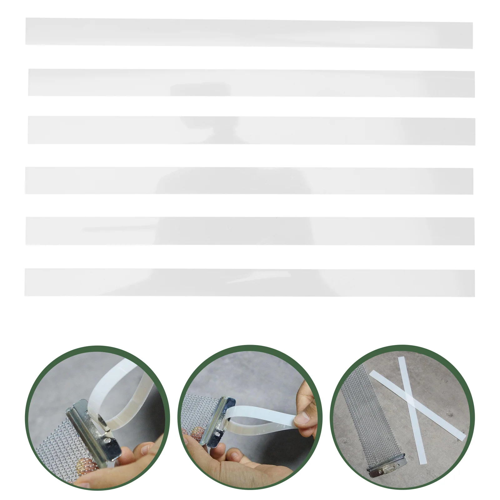 

Drum Kit Sand Strip Strip Snare Drum Strip Snare Drum Wire Straps PET Snare Drum String Wire Mounting Straps Instruments