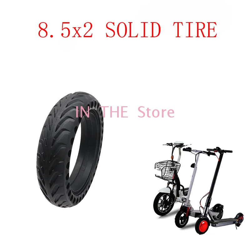 

8,5x2, сотовая прочная шина, плоская шина для электрического скутера Xiaomi M365 8,5 Дюймов