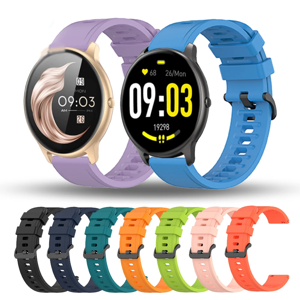 Силиконовый ремешок для смарт-часов AGPTEK LW11 сменный Браслет часов KOSPET Prime Magic 2 SE