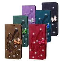 leather wallet phone case for samsung a12 a32 a22 a52 a72 s21 s20 fe s10 s9 s8 plus note 20 ultra stand cute cover