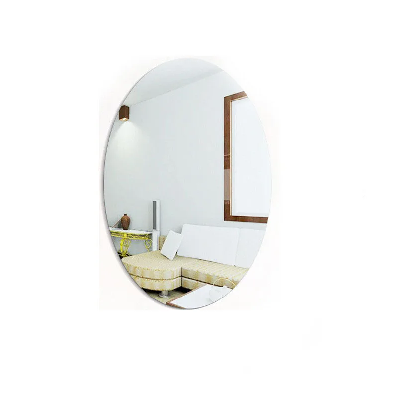 

Mirror Stickers Makeup Acrylic Lenses Bathroom Living Room Wardrobe Bedroom Self-Adhesive Mirror Wall Stickers