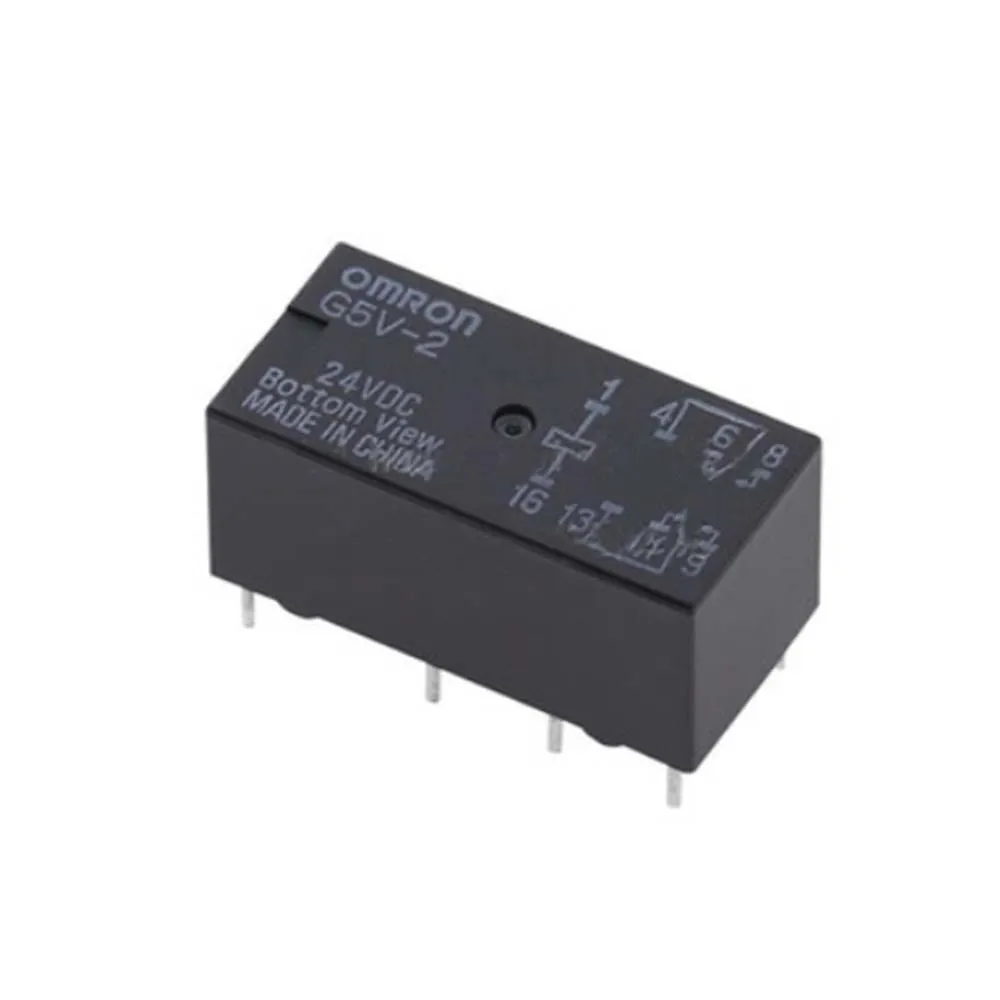 

Новое реле G5V-2 12VDC 24VDC 05VDC 8Pin 2A DC24V DC05V (хорошее качество)