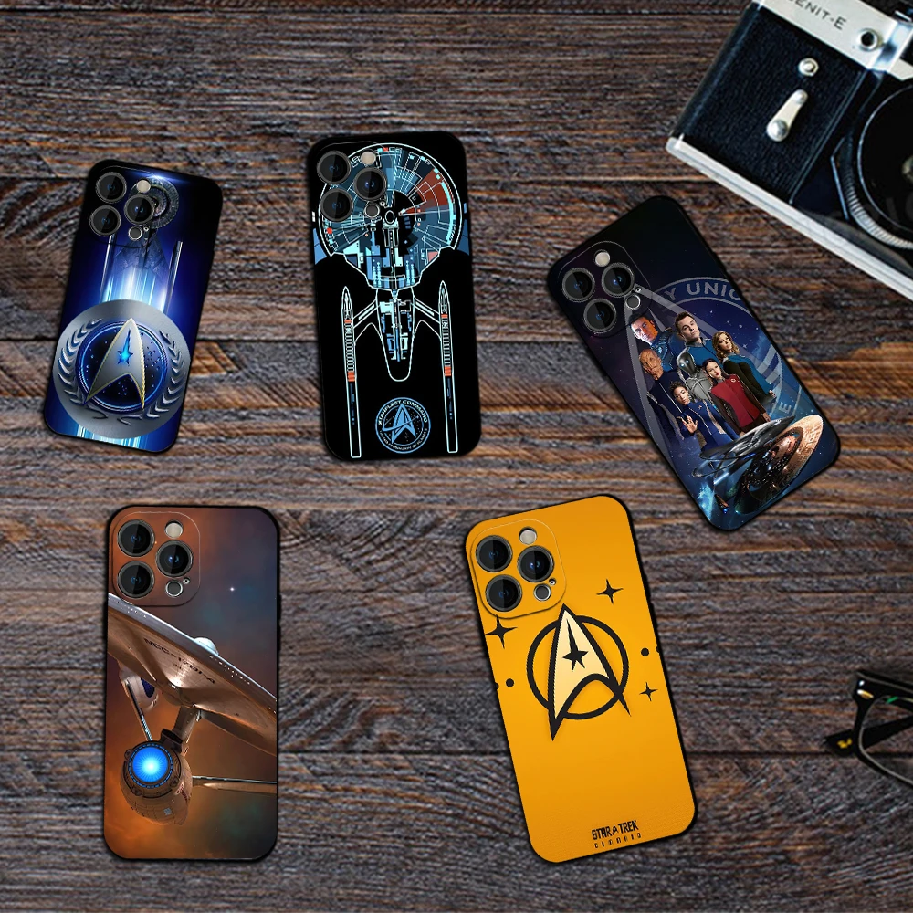 Movie S-Star T-Trek Phone Case For Samsung S23 S22 ULTRA A22 A71 Black Soft Silicone Cover