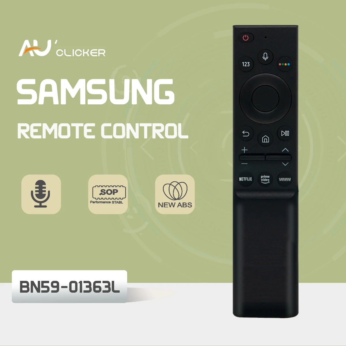 BN59-01363L Voice Remote Control BN59-01363 For Samsung Smar