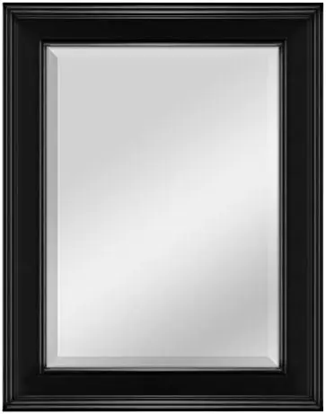

Wall Mirror 15 x21 Inch, 21x27 Inch Overall Size, White (20450)