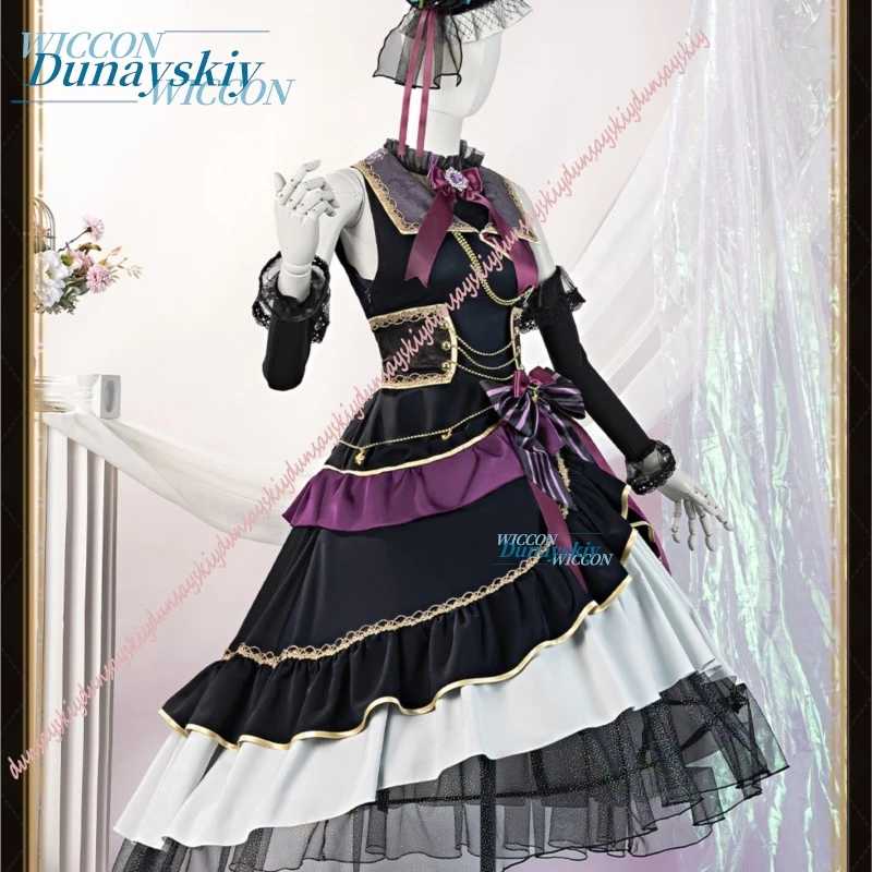 Женское платье в стиле Лолита BanG Dream Decennial Yukina Minato, костюм для косплея, комплект с париком, костюмы для ролевых игр на Хэллоуин и Рождество (art.: 3920d9dbcb609) - 3920d9dbcb609