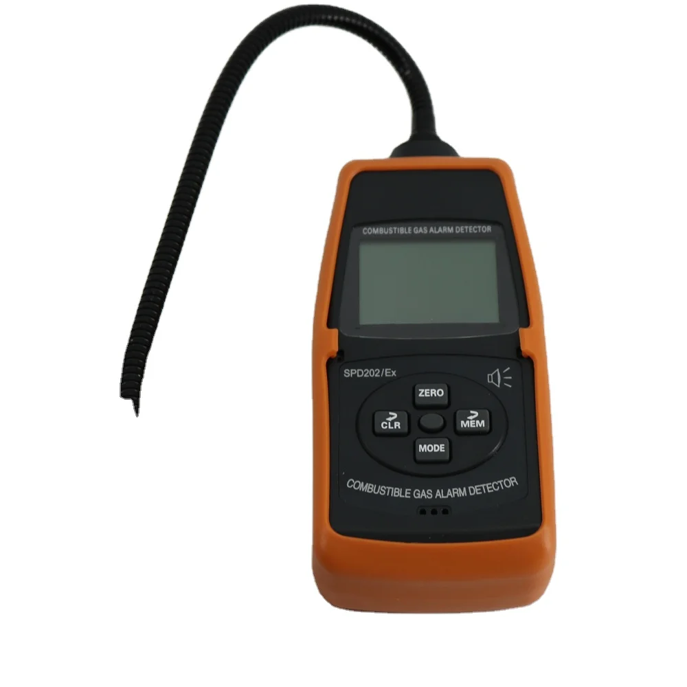 

SPD202/Ex Flammable Gas Detector Meter Digital Combustible Gas Alarm Meter