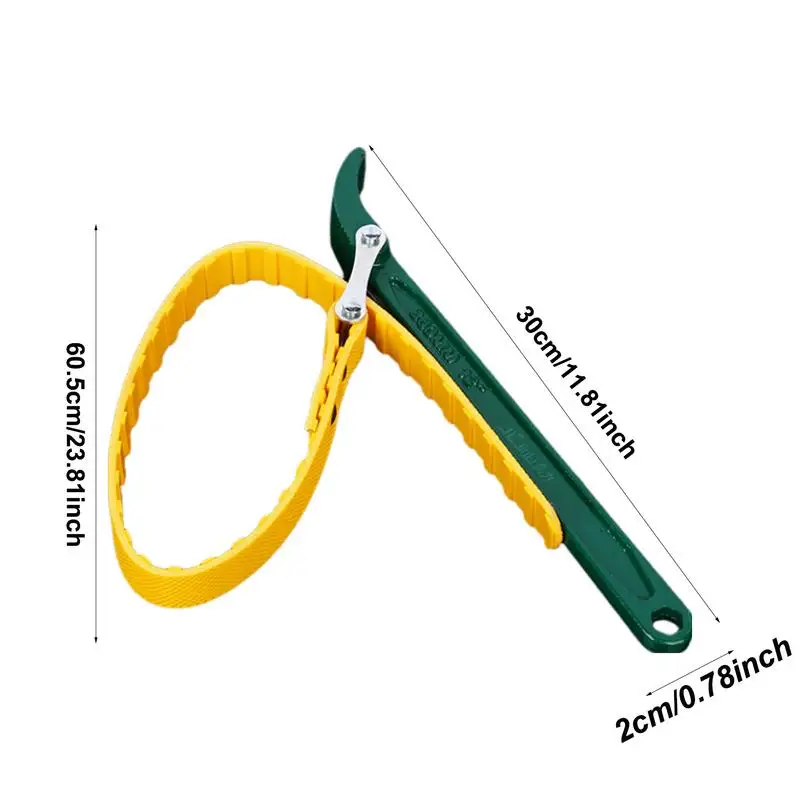 Разводной ключ для ремня Регулируемый ременный Ключ зубчатого масляного фильтра