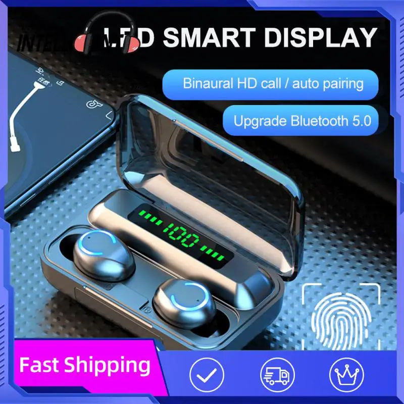 

Портативные наушники-вкладыши с сенсорным экраном, стереонаушники для спорта