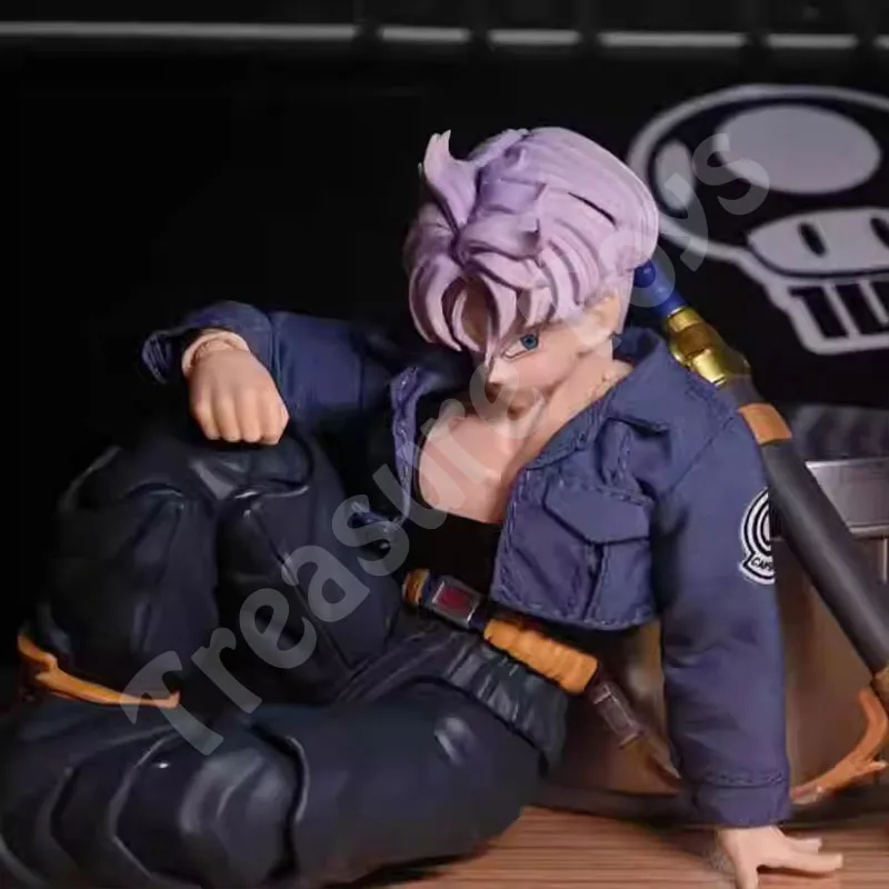 Распродажа! В наличии: Набор курток и шорт MLan Works Dragon Ball, фигурки Тонсена и Супер Сайяна Транка, аниме-фигурки, подарки. (art.: 3920d85cb06c2) - 3920d85cb06c2