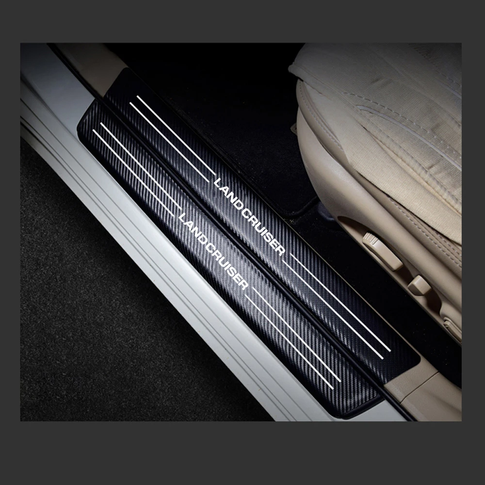 4 шт. для Toyota Land Cruiser 100 LC100 J100 1998 1999 2000 2001 - 2002 2003 2004 2005 2006 2007 Накладка на порог