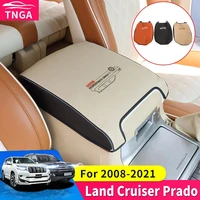 2008 2021 toyota land cruiser 200 prado 150 lc200 lc150 armrest cover interior modified storage box leather cover accessories
