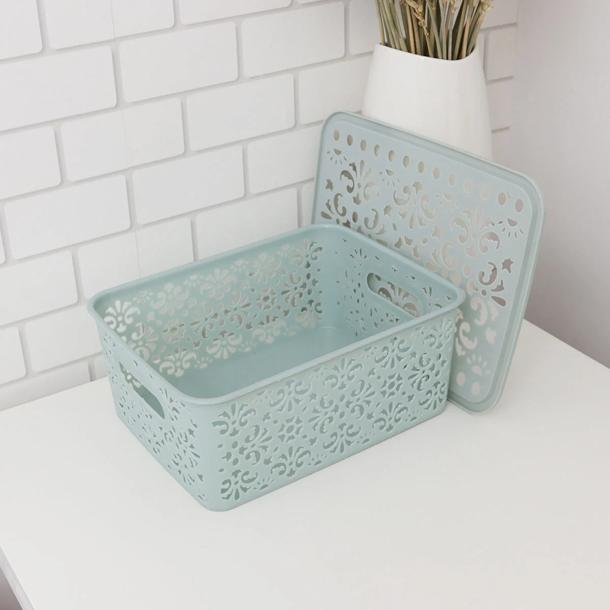 

Hollow Storage Box Drawer Closet Organizers Boxes For Scarfs Socks Desktop Sundries Finishing