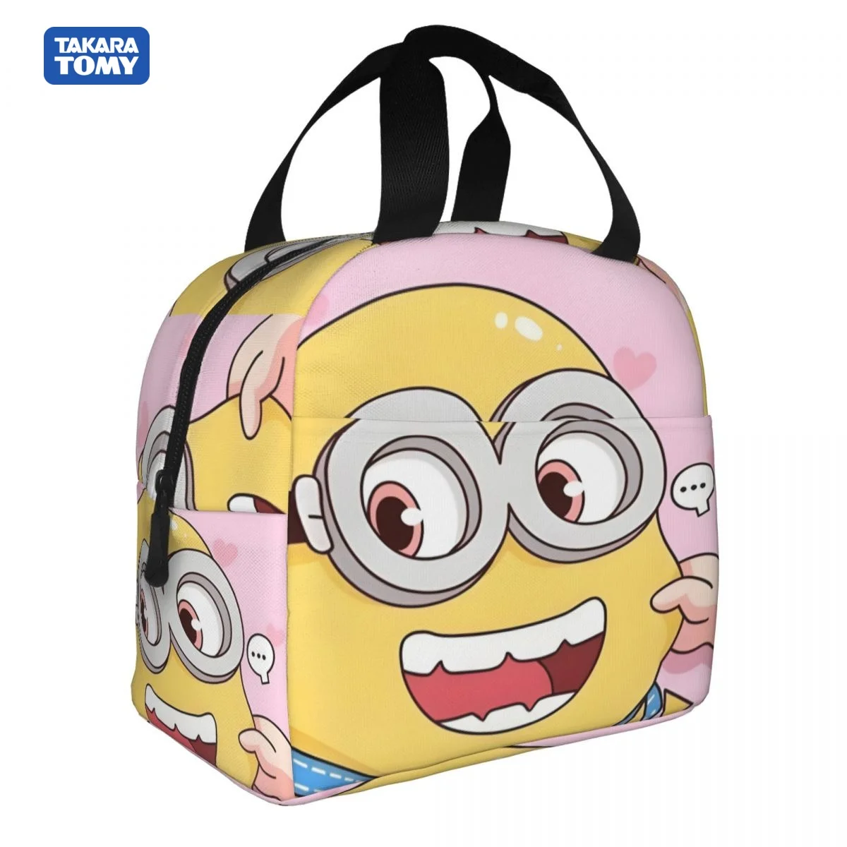 

Minions Lunch Bag for School Kids Office Despicable Me Sac Lunch Portable Thermal Cooler Lunch Box Handbag Gift