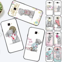 lvtlv tatty teddy bear me to you phone case for samsung j 2 3 4 5 6 7 8 prime plus 2018 2017 2016 core