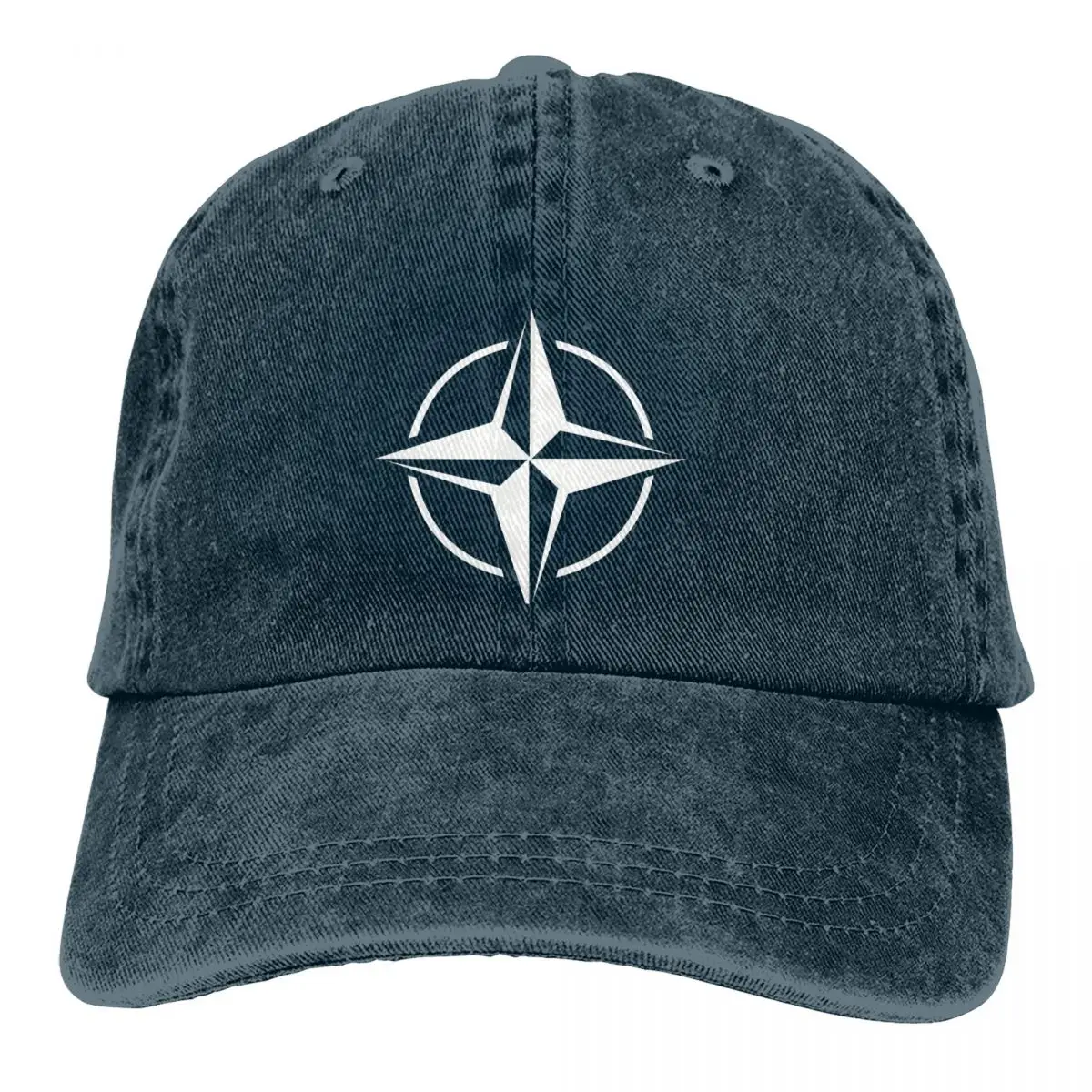 

Washed Men's Baseball Cap NATO Trucker Snapback Caps Dad Hat Golf Hats