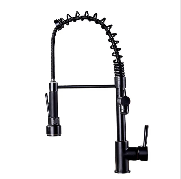 

Commercial Spring Pull out Kitchen Faucets with 360 Degree Rotation