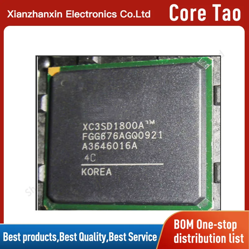 1pcs/lot XC3SD1800A-4FGG676 XC3SD1800A-FGG676 BGA676 Embedded programmable core