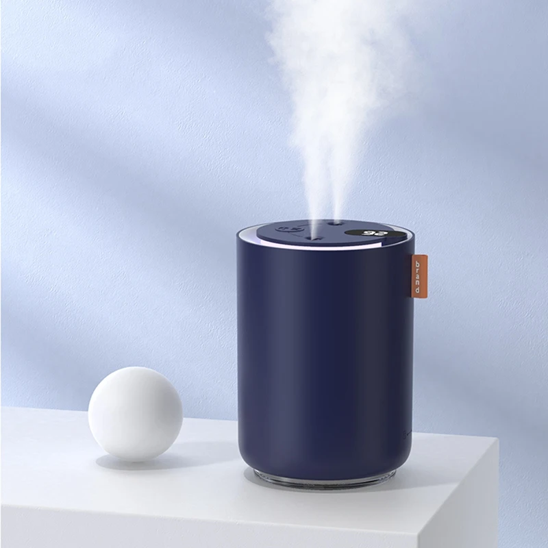 

500ML Portable Personal Humidifier Dual Spray Nozzle Aroma Diffuser Humidifier Adjustable Mist Modes