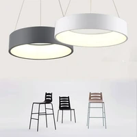nordic modern pendant light minimalist linear ceiling pendant light living room decoration lamps lampadari chandeliers hx50nu
