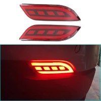 red led rear bumper tail brake light lamp for jeep compass 2017 2018 auto led lights car accessories