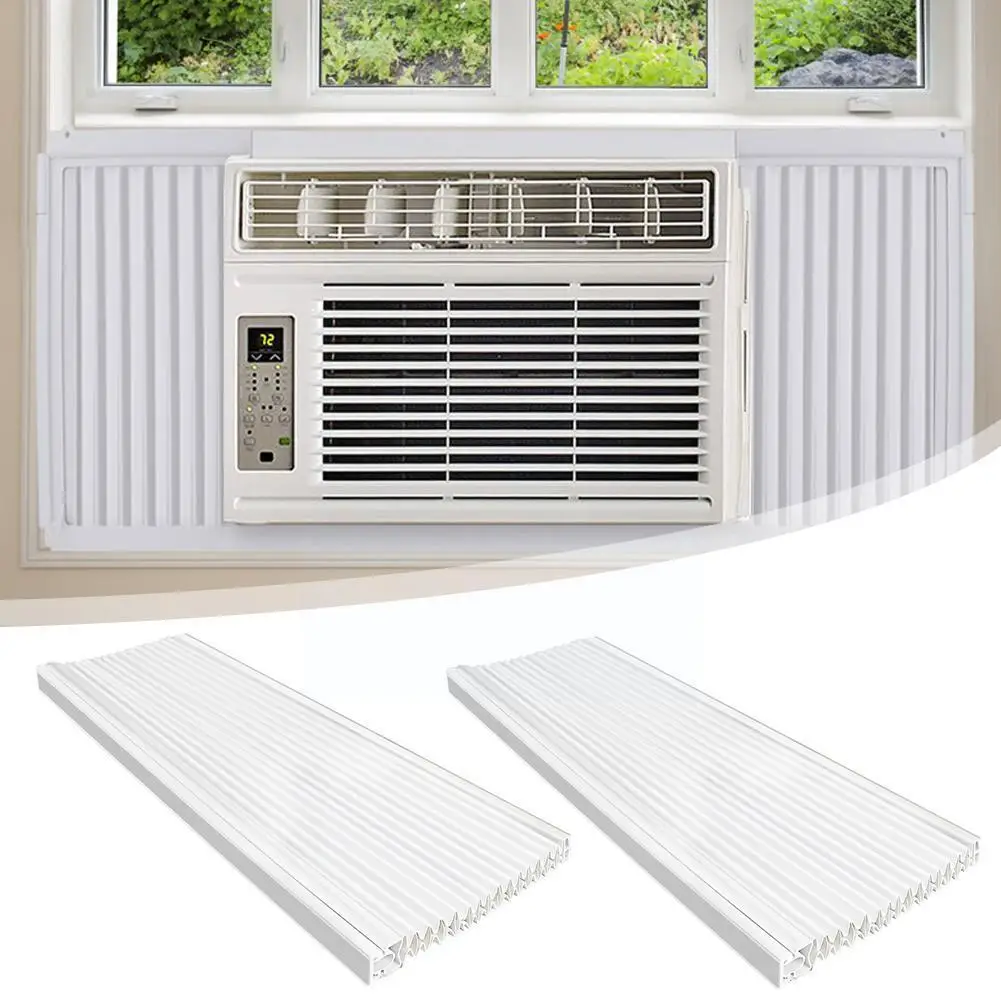 

Double Layers Window AC Side Panels Kit For Window Air Conditioner Replacement Screen Surrounding Protection V3X3
