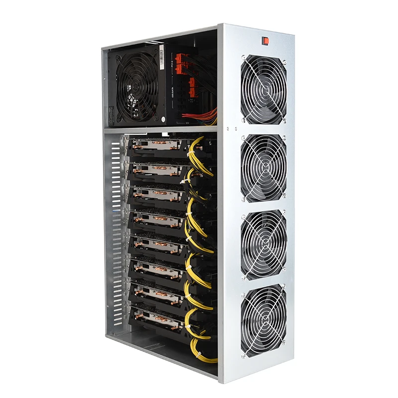 

Полная комплектация, 8 GPU ethbox, 8 карт GPU, компьютерная материнская плата 230M 240M, видеокарта