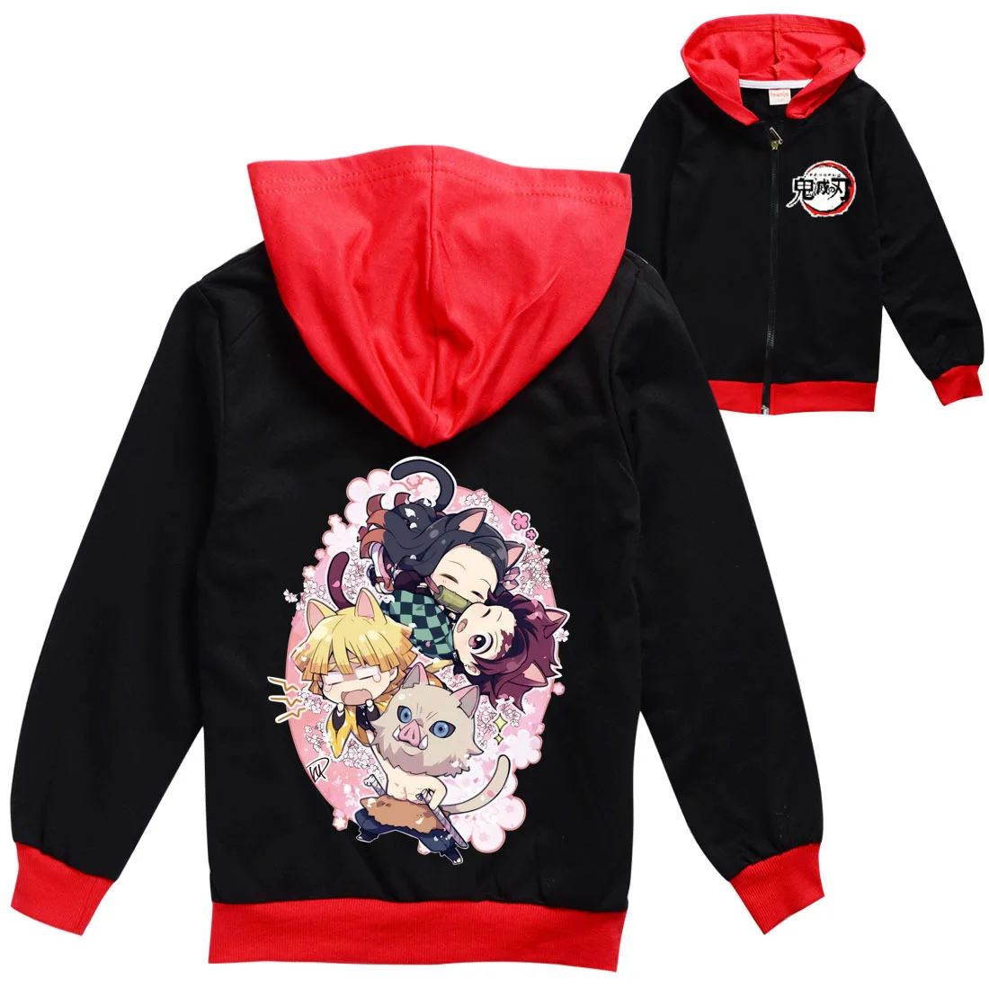 

Детская куртка с капюшоном, на молнии, для мальчиков и девочек