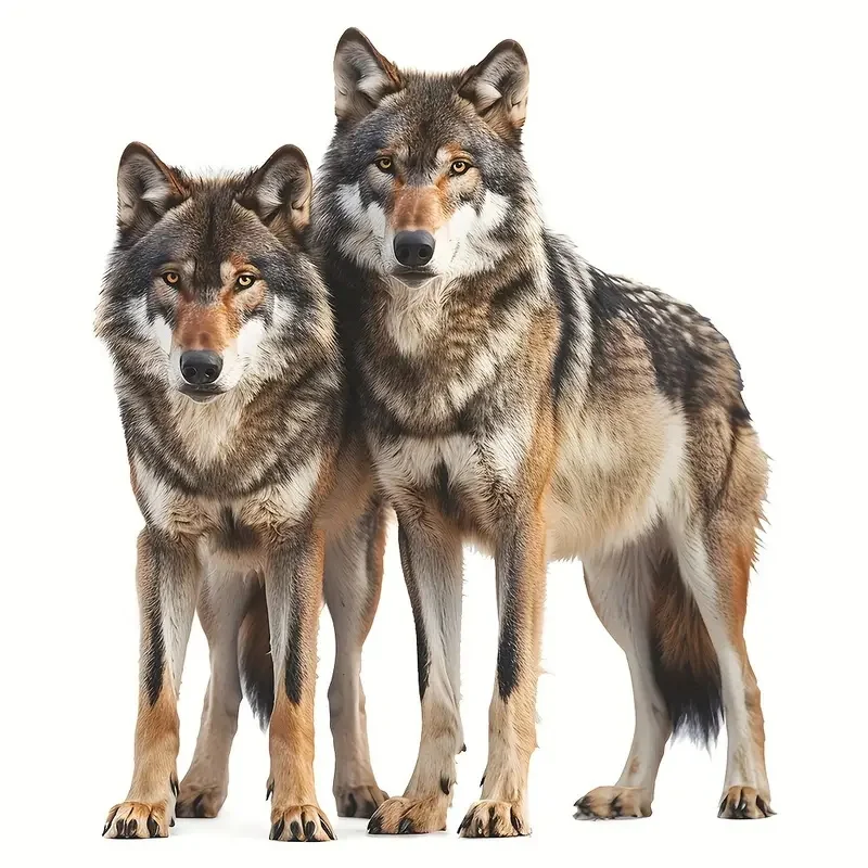 

Наклейка на стену "Волк" из ПВХ