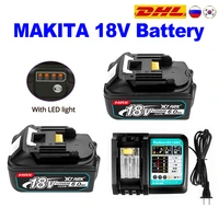 100 original makita 18v 6000mah rechargeable power tool battery with led li ion replacement lxt bl1860b bl1860 bl1850