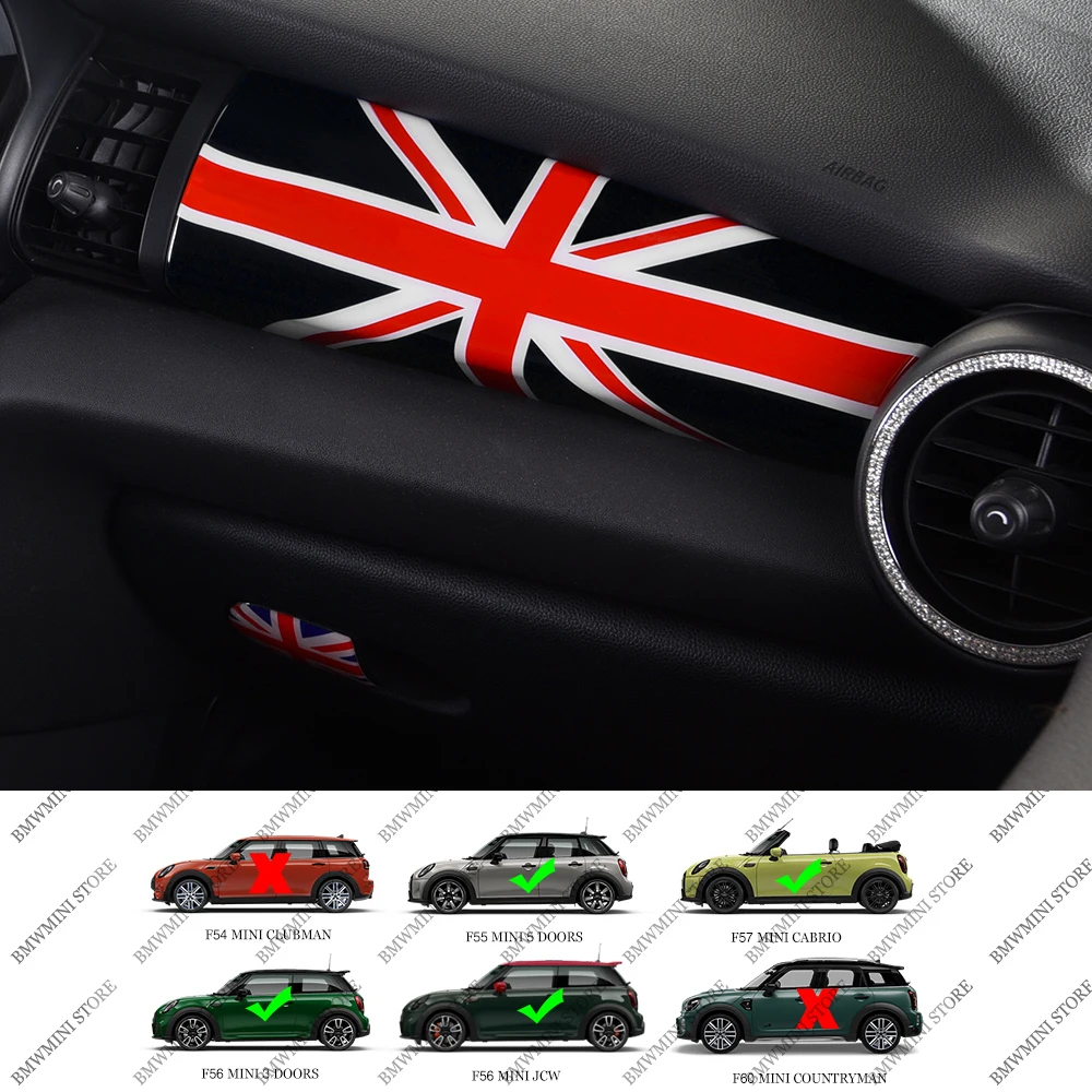 

Left Hand Drive Central Control Dashboard Trim Decoration Strip For MINI Cooper S F55 5 Doors F56 Hatchback F57 Convertible 2023