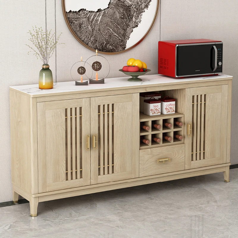Деревянная подставка под буфет в скандинавском стиле